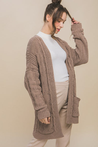 Callie Chenille Cardigan