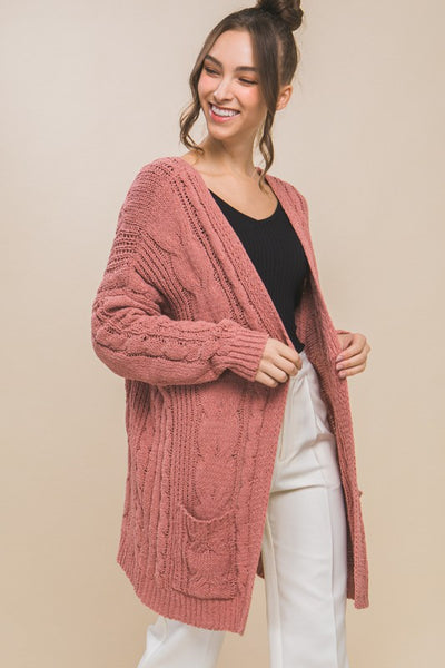 Callie Chenille Cardigan