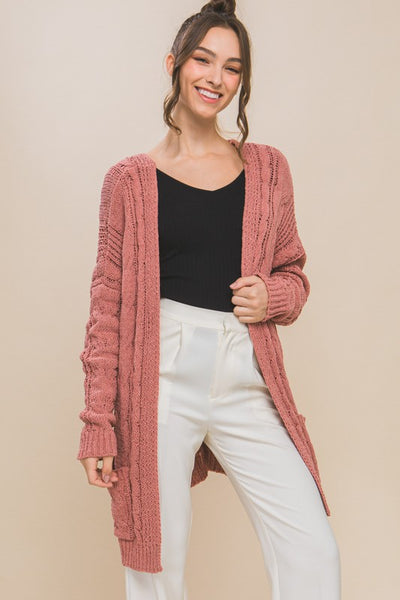 Callie Chenille Cardigan