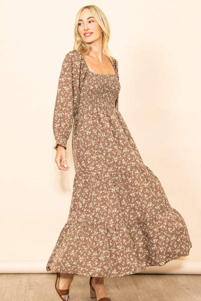 Emmie Maxi Dress- Mocha