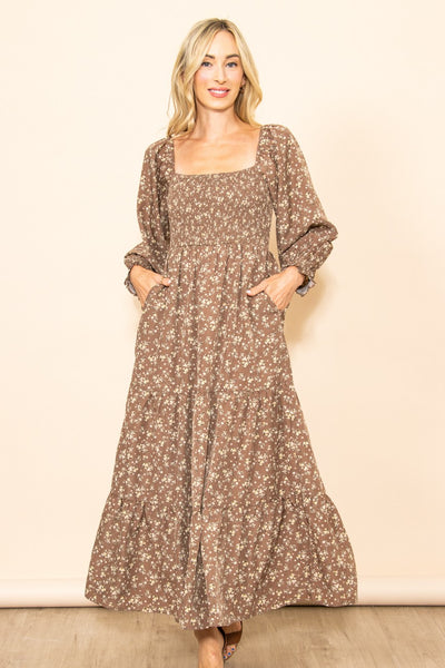 Emmie Maxi Dress- Mocha