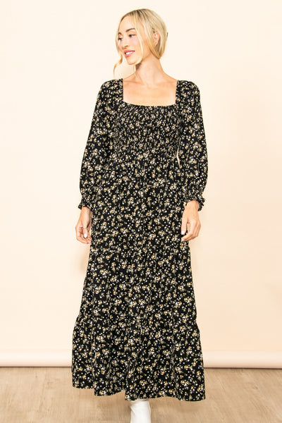 Emmie Maxi Dress- Black