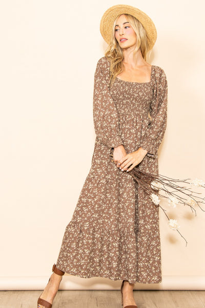 Emmie Maxi Dress- Mocha