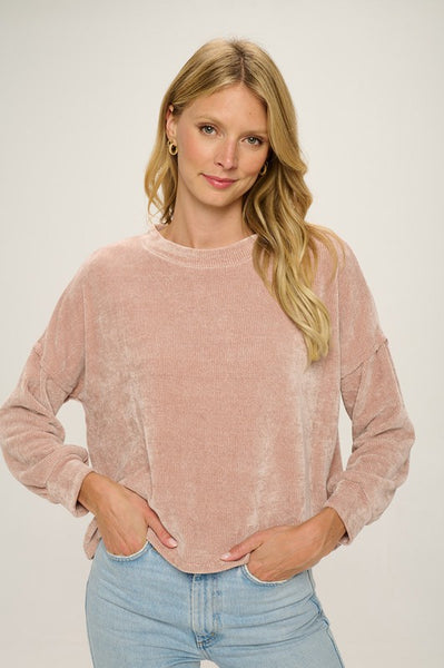 Kelsey Chenille Long Sleeve