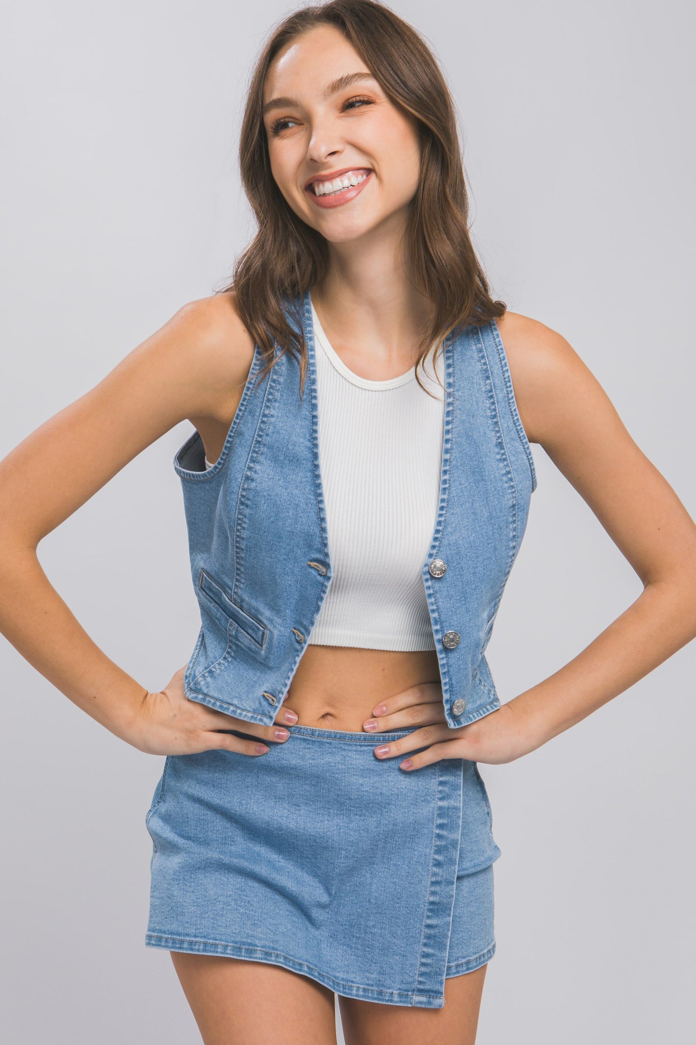 Festival Denim Vest