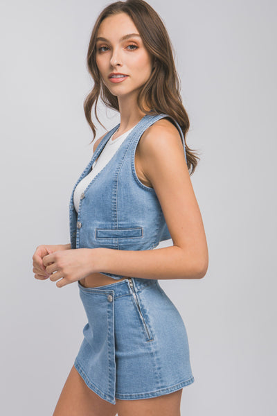 Festival Denim Vest