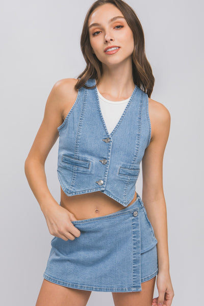 Festival Denim Vest