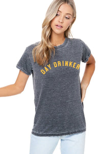Day Drinker Washed Mineral Tee