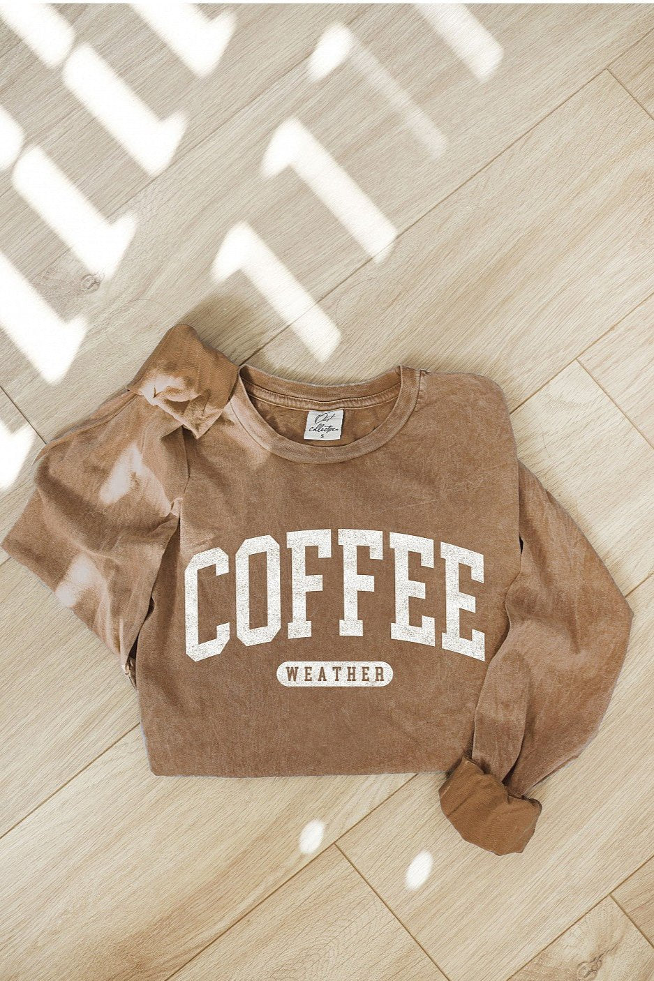 Coffee Weather Mineral Long Sleeve- Toast