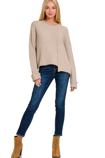 Lyla Asymmetric Sweater