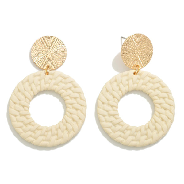 Basket Weave Earrings