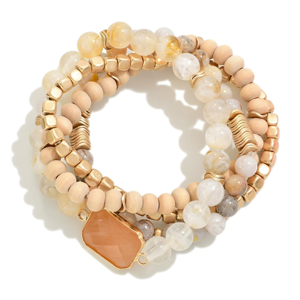 Stay Golden Bracelet Set