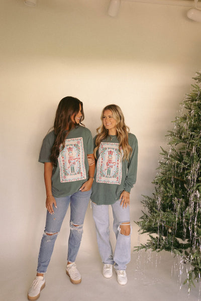 Nutcracker Card Long Sleeve Tee