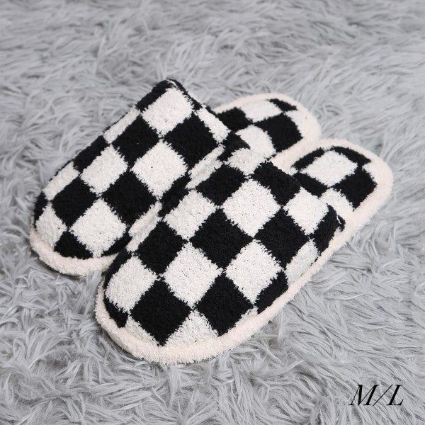 Checker Slippers