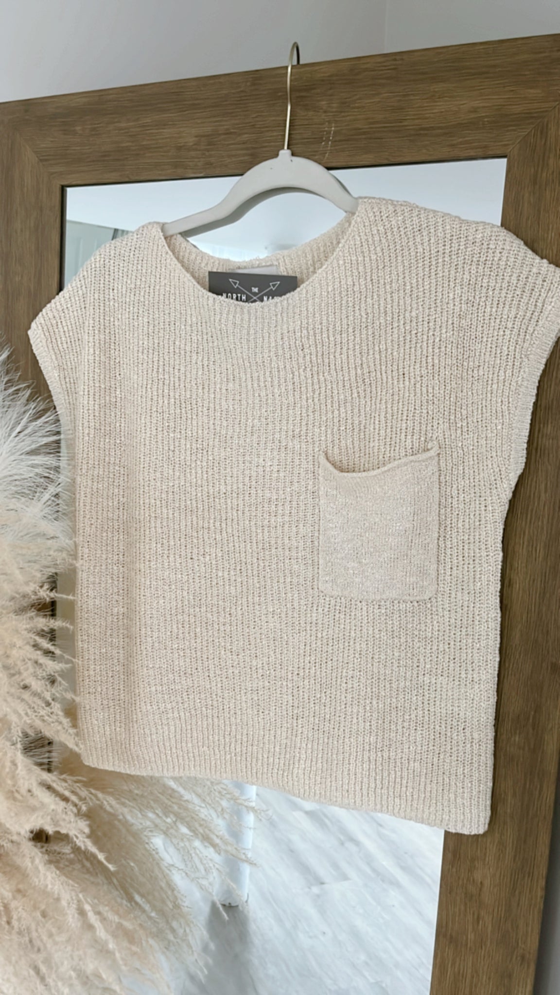 Natural Sweater Top