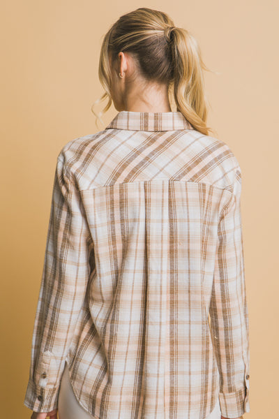 Khaki Flannel Shirt