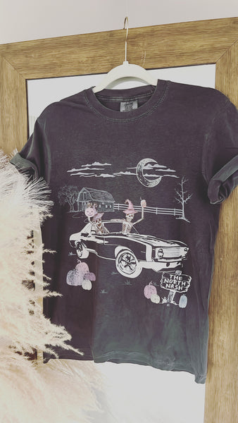 Fast Cars & Skeletons Tee