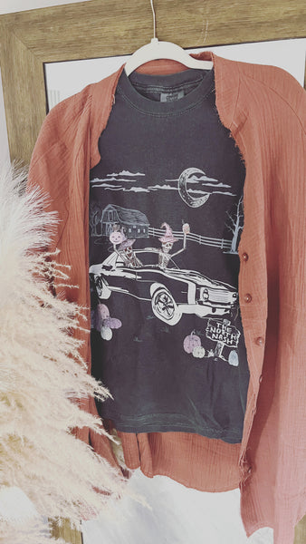 Fast Cars & Skeletons Tee