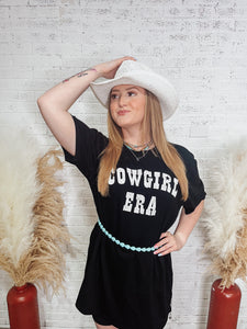 Cowgirl Era Oversized Tee / T-Shirt Dress