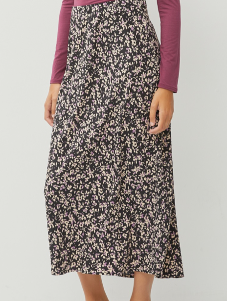 Jude Floral Midi Skirt