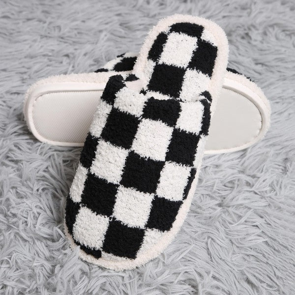 Checker Slippers