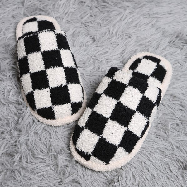 Checker Slippers