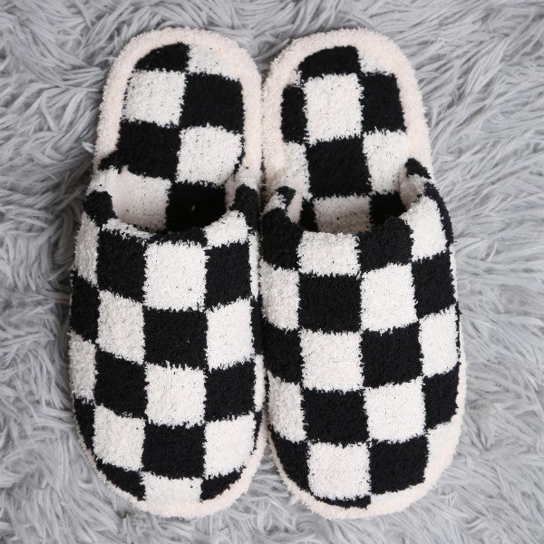 Checker Slippers